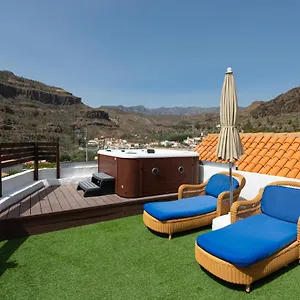 Vv La Casa Nueva Jacuzzi 6p, Wifi ,bbq, Ac Ferienhaus Fátaga